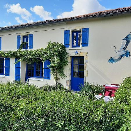 Le Logis Du Heron Coulon Exterior foto