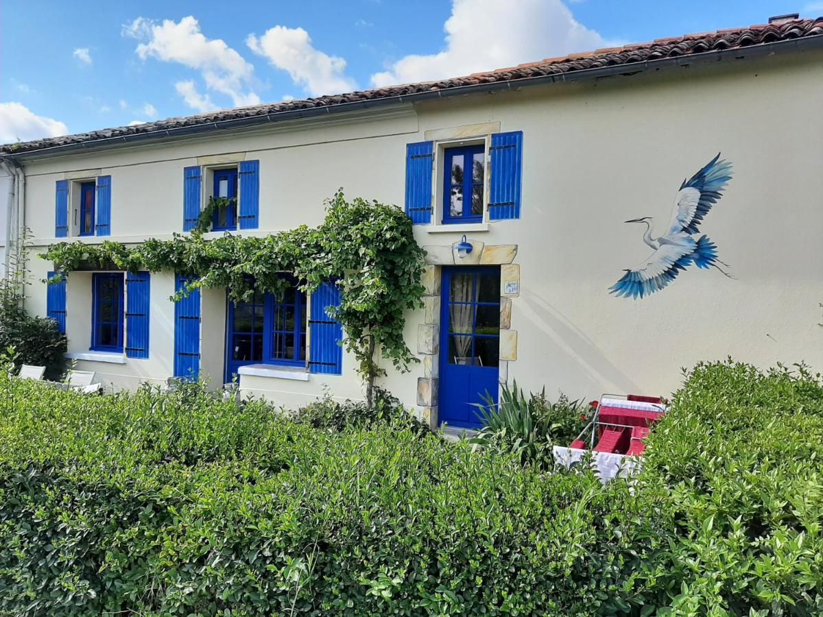 Le Logis Du Heron Coulon Exterior foto